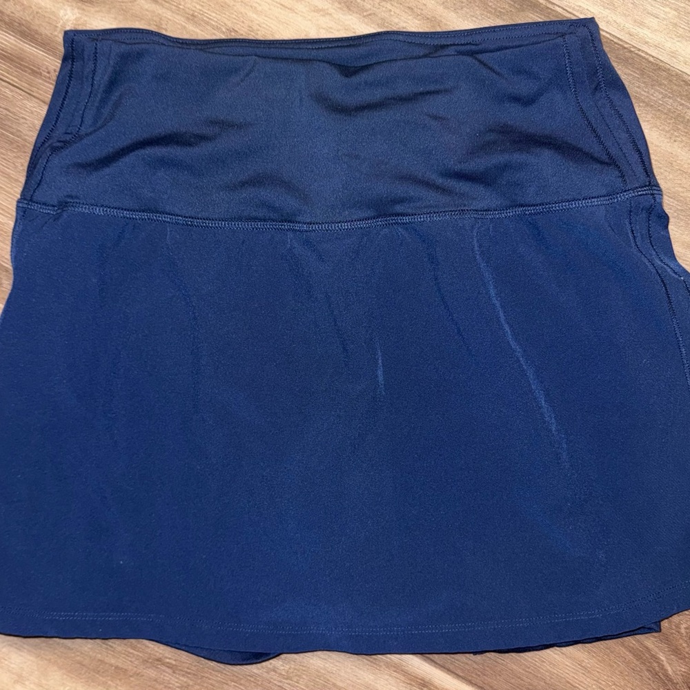 Yogalicious Navy Blue Athletic Skort